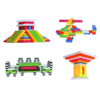 144pcs Tehnika Draugiem, Celtniecības Bloki Radītājs Rīcības Attēls Rotaļlietas Arhitektūras Māja Gaisa kuģa Modeli Mini Bloki Classic Bērniem