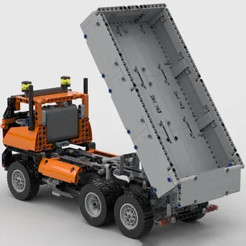 BuildMoc Tehnika RC Auto piekabes un puspiekabes Classic Transporter Kravas automašīnu Celtniecības Bloki Pilsētas Celtniecības Ķieģeļus Izglītības Bērniem Rotaļlietas
