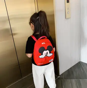 Karstā Pārdošanas bērnudārza skolas soma karikatūra bērnu Mickey bērnu mugursoma gudrs zēns mugursoma 3-6 gadu veca meitene, soma
