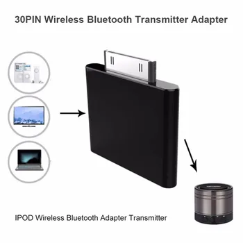 Bluetooth Raidītāju Adapteris Hifi Audio Dongle iPod Mini/Nano Bezvadu Karte, Aux Uztvērēju un Adapteri Austiņas