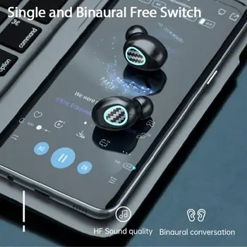 R9/R8 TWS Touch Bezvadu Austiņas TWS Bluetooth5.1 Austiņas Stereo Austiņas Troksni Atsverot Austiņas Sporta Ūdensizturīgs Earbuds