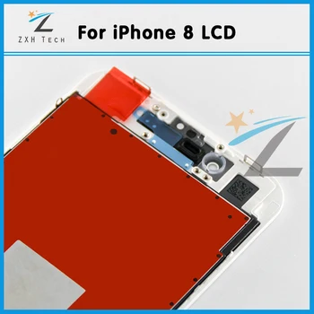 Grade AAA iPhone 8 LCD Displejs 8P Ekrānu Nomaiņa Objektīvs Pantalla ar 3D Touch Digitizer Bezmaksas Kuģis un Dāvanas
