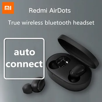 Xiaomi Redmi Airdots 2 sākotnējo TWS austiņas smart trokšņa samazināšana ar mikrofonu 5.0 austiņas augstas izšķirtspējas skaņas kvalitāti