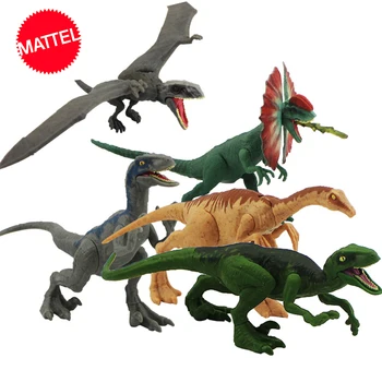 17cm Jurassic Pasaules 2 Rotaļlietas Uzbrukums Pack Velociraptor Zilā Attēls Dimorphodon Gallimimus Pūķis PVC Rīcības Attēls Modelis Lelles Rotaļlietas