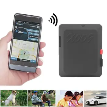 X009 Mini GPS Tracker Video Ierakstīšana Auto Pet Anti-Zaudēja Locator ar Kameru SOS ABS + Elektroniskie Komponenti GPS Trackers-GPS