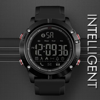 SKMEI Bluetooth Smart Sporta Vīriešu Skatīties Pedometrs Kaloriju Pulkstenis Remote Camera Digital Militāro rokas pulksteņi Reloj Inteligente