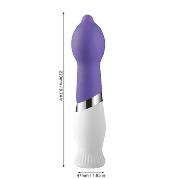 Izturīgs Burvju Massager Stick USB Dzimuma Produktu Sešu Ātrumu Drošu Stimulē Kaisli Silikona Spēcīga Seksa Vibrators Seksa Rotaļlieta, Paredzēta Sievietēm
