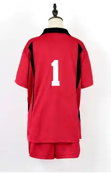 Cosplay Haikyuu Nekoma Vienotu Cos Apģērbu Kuroo Tetsurou Kenma Kozume Sporta Tērps Anime Haikyu Drēbes, T-krekls un gaiteņi, kas ved Komplekti