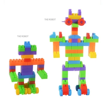 182 Gab./ 260 Gab. Samontēti Ķieģeļi Krāsains DIY Modeli, Celtniecības Bloki Komplekti, Mācību Izglītojošas Rotaļlietas Bērniem Dāvanas 88 NSV775
