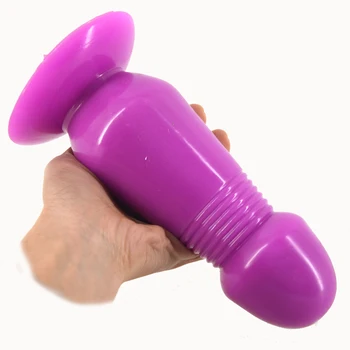 FAAK Liels anālais dildo milzīgs anālais dildo liela seksa rotaļlietas anālais aizbāznis iesūkšanas anālais plug butt plug pāris flirting masturbēt rotaļlietas