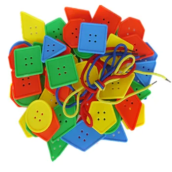 Bērniem, Montessori Rotaļlietas Bērniem Vītņu Pogas Izglītības Puzles Tangram Loģikas Spēle Pirmsskolas Roku-acu Koordināciju