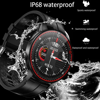 LIGE IP68 Ūdensnecaurlaidīga Smart Skatīties Vīrieši Sievietes Sirdsdarbības Ātrums, asinsspiediens Modinātājs Atgādinājums skārienekrānu Fitnesa Smartwatch