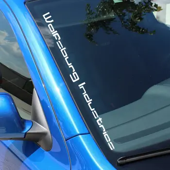 Wolfsburg Nozares V2 Vējstikla Decal Uzlīmes Folijas Automašīnu Tūnings
