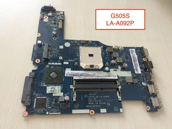 Strādā perfekti JAUNAS LA-A092P REV 1A Māte valdes Lenovo ideapad G505S Klēpjdators mātesplatē