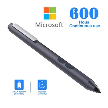 MoKo par Microsoft Surface Pen,Aktīvā Irbuli ar 1024 Spiediena Jūtīgums Atbalsta 240 Dienas Gaidīšanas 600hrs par Surface Pro 7