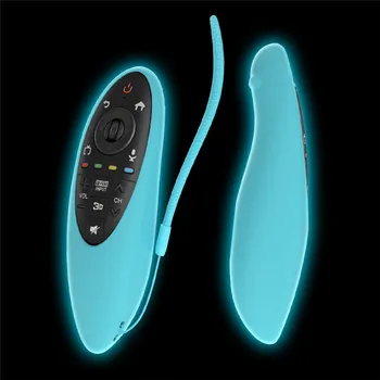 AN-MR500 Tālvadības Aizsardzības Gadījumos LG Magic OLED Smart TV SIKAI Silikona Vāciņš Melns Sarkans Zils Ar Siksniņa Anti-Slip