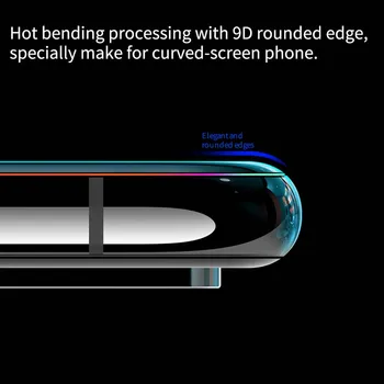 Par OnePlus 8 Stikla Nillkin 3D DS+MAX Ekrāna Aizsargs, lai OnePlus 8 Pro Screen Protector Augstas Kvalitātes стекло