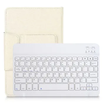 Pc Spēļu Office Izklaides Portatīvo datoru Aksesuāri 10 collu universāls, Noņemams Bluetooth Keyboard Case Cover Stand