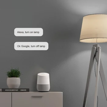 BroadLink LB1 Smart LED Spuldzes Reostats spuldzes smart home Gaismas darbojas ar Alexa un Google Home