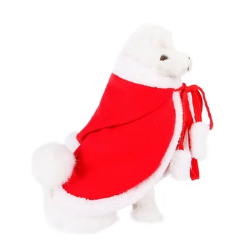Smieklīgi Kaķi Apmetnis Ziemassvētku Drēbes Siltā Suņu Apģērbu Kucēns Santa Claus Red Hat Kucēns Apmetnis Kaķu Kostīmu Pet Siltu Apģērbu, 1 Gab.