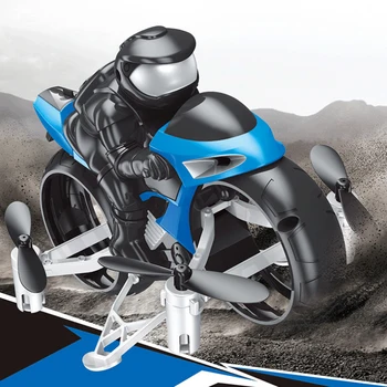 Mini Motocikla Dūkoņa, BLA 2.4 G 2 In 1 Profesional Zemes Gaisā Lidot RC Tālvadības Triks Rotaļlietas Zēniem Rotaļlietas