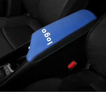 Interjera modificētu elkoņbalsti kasti automašīnas salona centrālās rokas kasti aizsardzības spilvena segums Toyota CHR C-HR