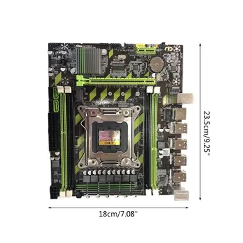 X79G M. 2 Mātesplati LGA 2011 DDR3 Mainboard In-tālr Xeon E5 Core I7 CPU