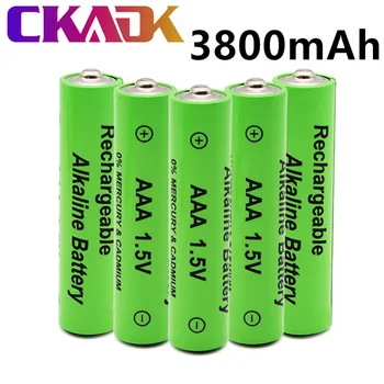 1,5 V AAA NI MH Uzlādējamās Baterijas AAA Alkaline 3800mah Par Lāpu, Rotaļlietas, Pulkstenis, MP3 Atskaņotājs Aizstāt Ni-Mh Akumulatoru