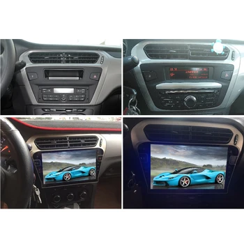 Sinosmart 2.5 D IPS/QLED Ekrāns 8 Kodolu,DSP 48EQ Auto GPS Navigācija Radio Peugeot 301 2013-2016