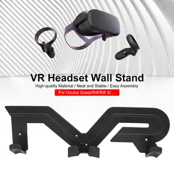 VR Piederumi Oculus Quest 2 VR Kontrolieris Stāvēt Vr Austiņas Wall Mount Rack Turētājs Oculus Rift-S, HTC, Live, Playstation