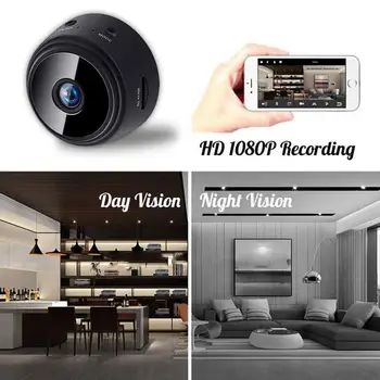 A9 Wifi Mini Camera Remote Monitors Home Security 1080P IP Kameras DVR IS Nakts Magnētiskās Bezvadu Kamera, Videokamera, Tālvadības