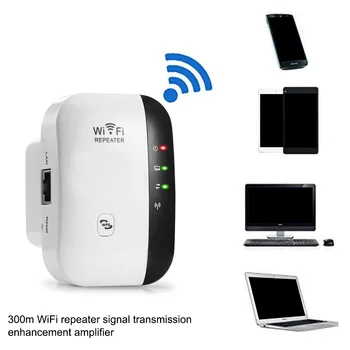 300Mbps AP Router Portatīvo Superboost Plug And Play Wifi Extender Signāla Pastiprinātājs Interneta ātrgaitas Mājās Birojs, Pilns Pārklājums