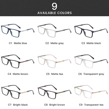 Tr90 Vīriešu Brilles Rāmis Biznesa Metāla Pilna Kadra Sieviešu Pārredzamu Kvadrātveida Briļļu Rāmja Brilles Rāmis #IP2229