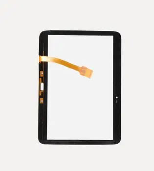 Bezmaksas piegāde Balta/Melna Par Galaxy Tab 3 10.1 GT-P5200 P5200 P5210 Tab3 Tablete Touch Panel Digitizer