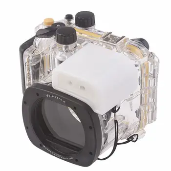 Meikon Zemūdens Niršanas Fotokameras Ūdensdrošs Korpuss Gadījumā, Canon G15 kā WP-DC48