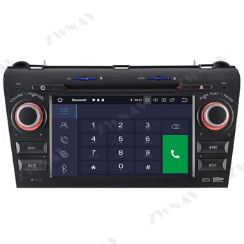 PX6 4G+64GB Android 10.0 DVD ekrāna Auto multimedia Player Mazda3 Mazda 3 2003. līdz 2009. auto Audio Radio, stereo, GPS Navi galvas vienības