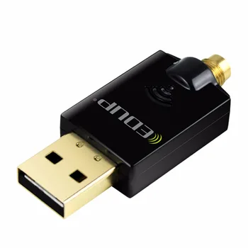 EDUP EP-DB1607 600Mbps 2.4 GHz & 5 ghz Dual Band Wireless wi-fi USB 2.0, Ethernet Adapteri Tīkla Karte