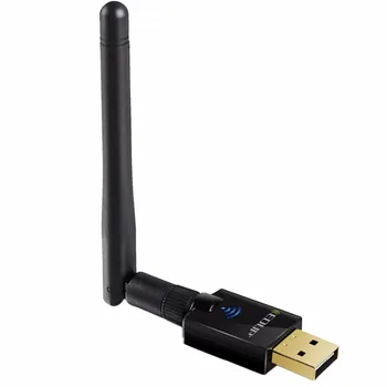 EDUP EP-DB1607 600Mbps 2.4 GHz & 5 ghz Dual Band Wireless wi-fi USB 2.0, Ethernet Adapteri Tīkla Karte