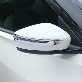 Priekš Nissan, Ņemiet vērā, E12 Hečbeks 2016-2020 ABS Chrome Auto sānu durvis Atpakaļskata spogulī, apdares lentes Vāka Apdare Piederumi 2gab