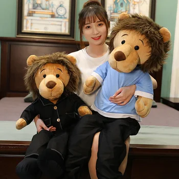 15cm-125cm Korejas Minomi Lauva Plīša Rotaļlieta Lee MinHo karalis Lauva Lelle Keychain ar Pildījumu Dzīvnieku Kulons Mīksta Lelle, Rotaļlietas Bērniem Dāvanas Viņai