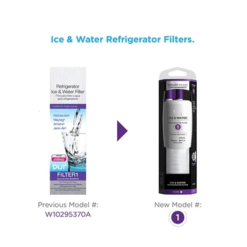 Aizstāt EveryDrop ar Whirlpool ledusskapja ūdens filtru 1, EDR1RXD1 (1 gab.)