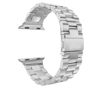 Vēlāk 2019 ProBefit Edelstahl Siksna Für Apple Uhr 42mm 38mm Serie 1/2/3 Metall Armband Armband für iWatch Serie 4 44mm 40mm