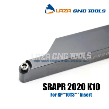 SRAPR2020K10 SRAPL2020K10 maināmas, pārvietojamas starplikas Ārējās virpošanas instrumentu turētāja,SRAPR SRAPL loka formas Ielikt Pagrieziena Tool Virpu, Frēzi mašīna