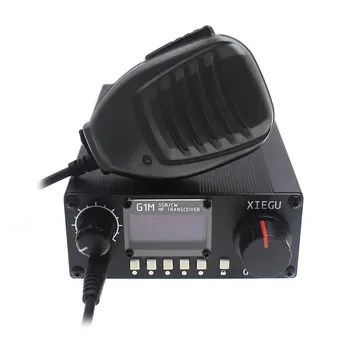 XIEGU G1M SSB/CW 0.5-30MHz Moblie Radio HF Raiduztvērēju Šķiņķis QRP G-CORE SDR Amatieru Radio