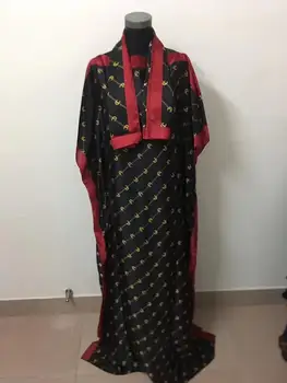 Dashiki iespiesti Āfrikas sieviešu Abaya zīda drēbes Bezmaksas izmērs الأوروبية الملابس Kuveita Bohēmijas pludmale pilna garuma kleita kaftan