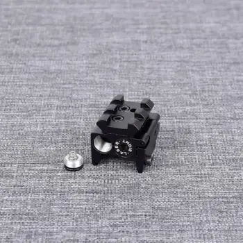 Mini Regulējams Kompakts Red Dot Lāzera Redzes Ar Noņemamām Picatinny 20mm Dzelzceļu Pistole ar Gaisa pistoli un Šauteni Medību Piederumi