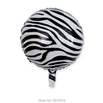 50pcs18inch Dzīvnieku Print Folija Baloni Dzimšanas dienu, kāzu decoratio Hēlija Ballons Tiger, Leopard, Čūska, Zebra Žirafe Dušas globos
