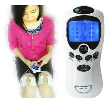 4 1 Veselīgu Ķermeņa Kopšanas Digitālo Meridian Desmitiem Terapijas Massager Mašīna Atpūsties Muskuļu Sāpju, Akupunktūra Augstas Qualit