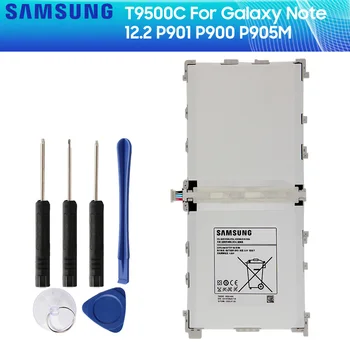 SAMSUNG Oriģinālā Akumulatora T9500K T9500C T9500E T9500U Par Galaxy Note 12.2 P900 P901 P905 SM-T900 SM-P900 SM-P905 9500mAh