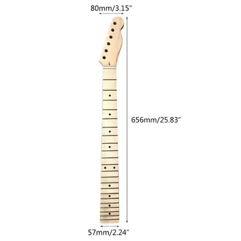 TL Elektriskā Ģitāra, Kakla Rīkoties 22 Frets Kļavu Rožkoka Fretboard Mūzikas Instrumentu Luthier Piederumiem Komplekti